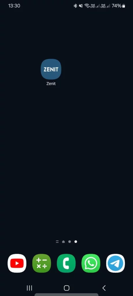 Установка приложения Zenitbet на Android инструкция шаг 3